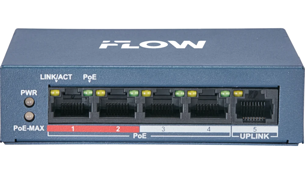 Коммутатор неуправляемый c POE iFLOW F-SW-EU205POE-V/L - фото1 Коммутатор неуправляемый c POE iFLOW F-SW-EU205POE-V/L - фото1