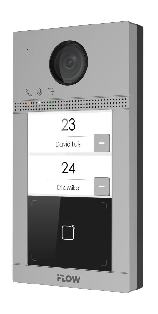Вызывная IP-панель на 2 абонента iFLOW F-VI-1405ISMCWE1 (врезная) - фото1